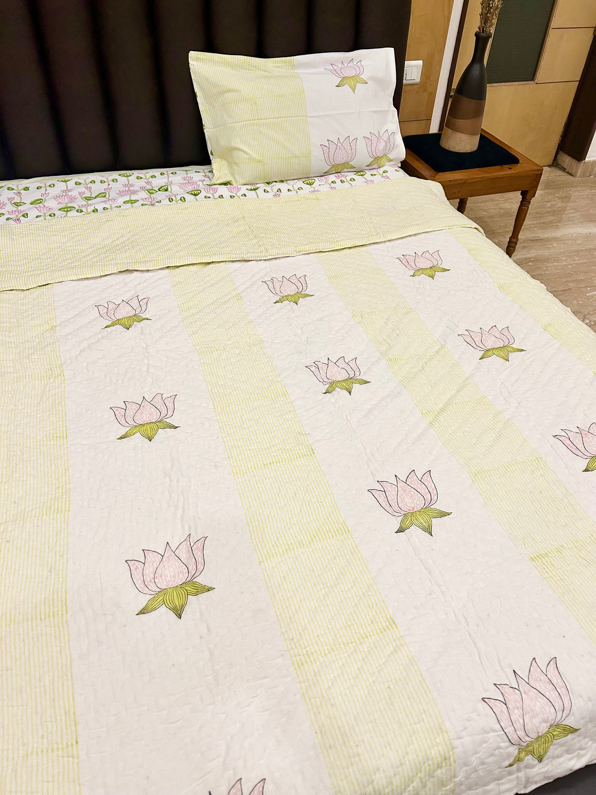Handblock Printed Bedsheet