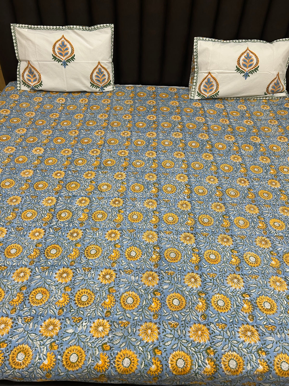Handblock Printed Bedsheets